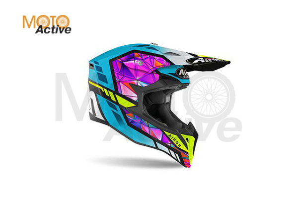 Кроссовый шлем Airoh Wraap Diamond Gloss